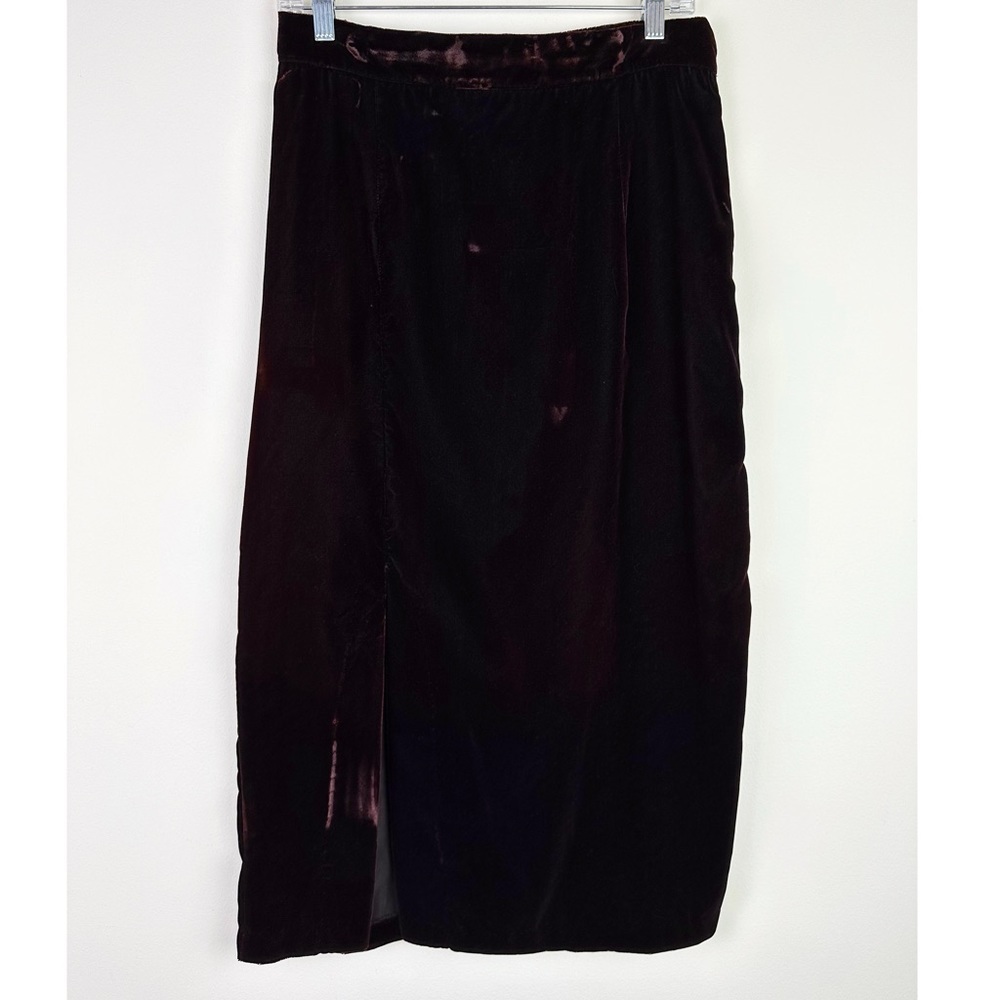 Notations Vintage 90's Velvet Skirt